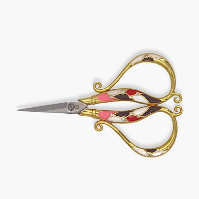 TIJERA DE BORDAR DECORATIVA ARLEQUÍN - 80 X 50 MM